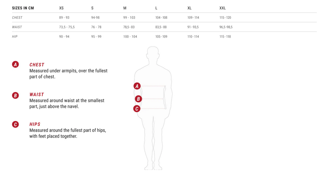 MYSTIC MENS T-SHIRT 24 0 Size Chart